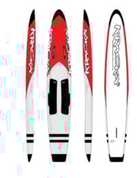 Red / Red Racing Rescue Board