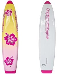 Soft Yellow Soft Pink Hibiscus