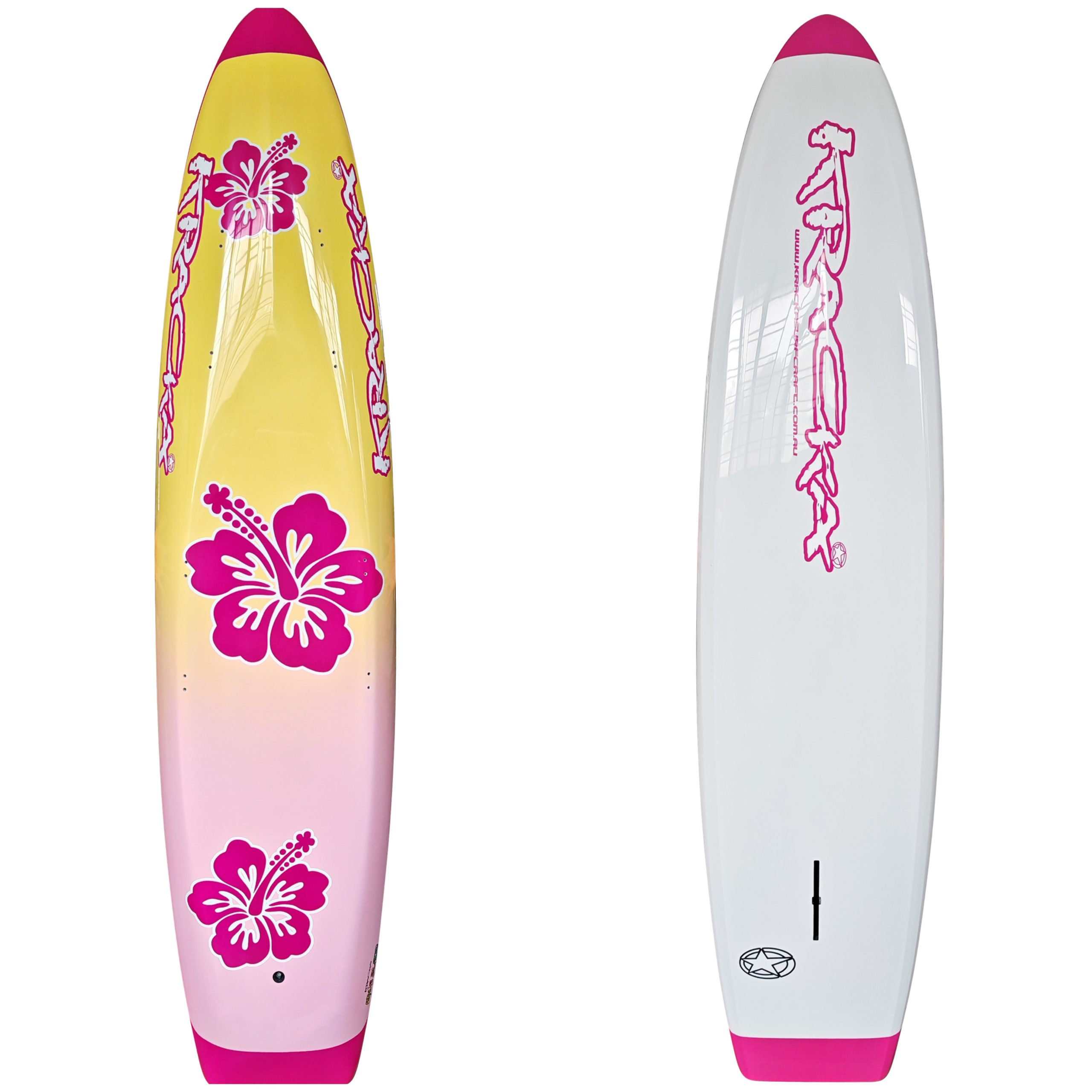 Soft Yellow Soft Pink Hibiscus - Soft Yellow Soft Pink Hibiscus