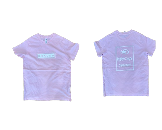 Soft Pink Kracka T-Shirt - Kids - Soft Pink Kracka T-Shirt - Kids