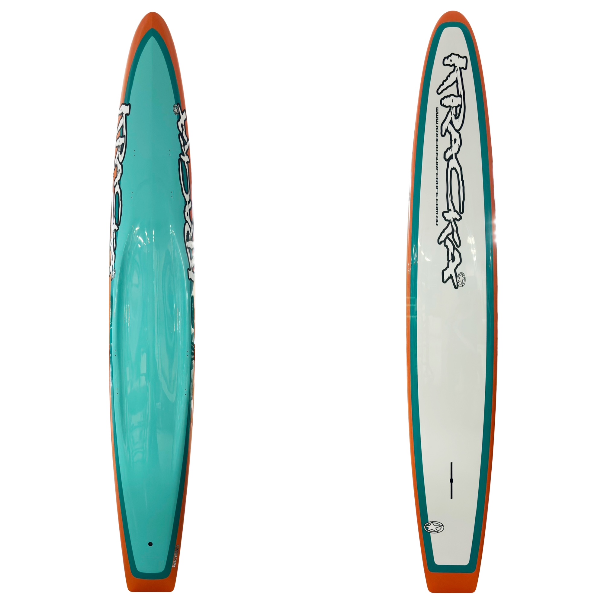 Rail Edge White/Teal/ Aqua - Rail Edge White/Teal/ Aqua