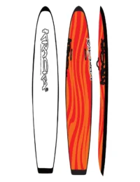 Swirl Red/Light Orange