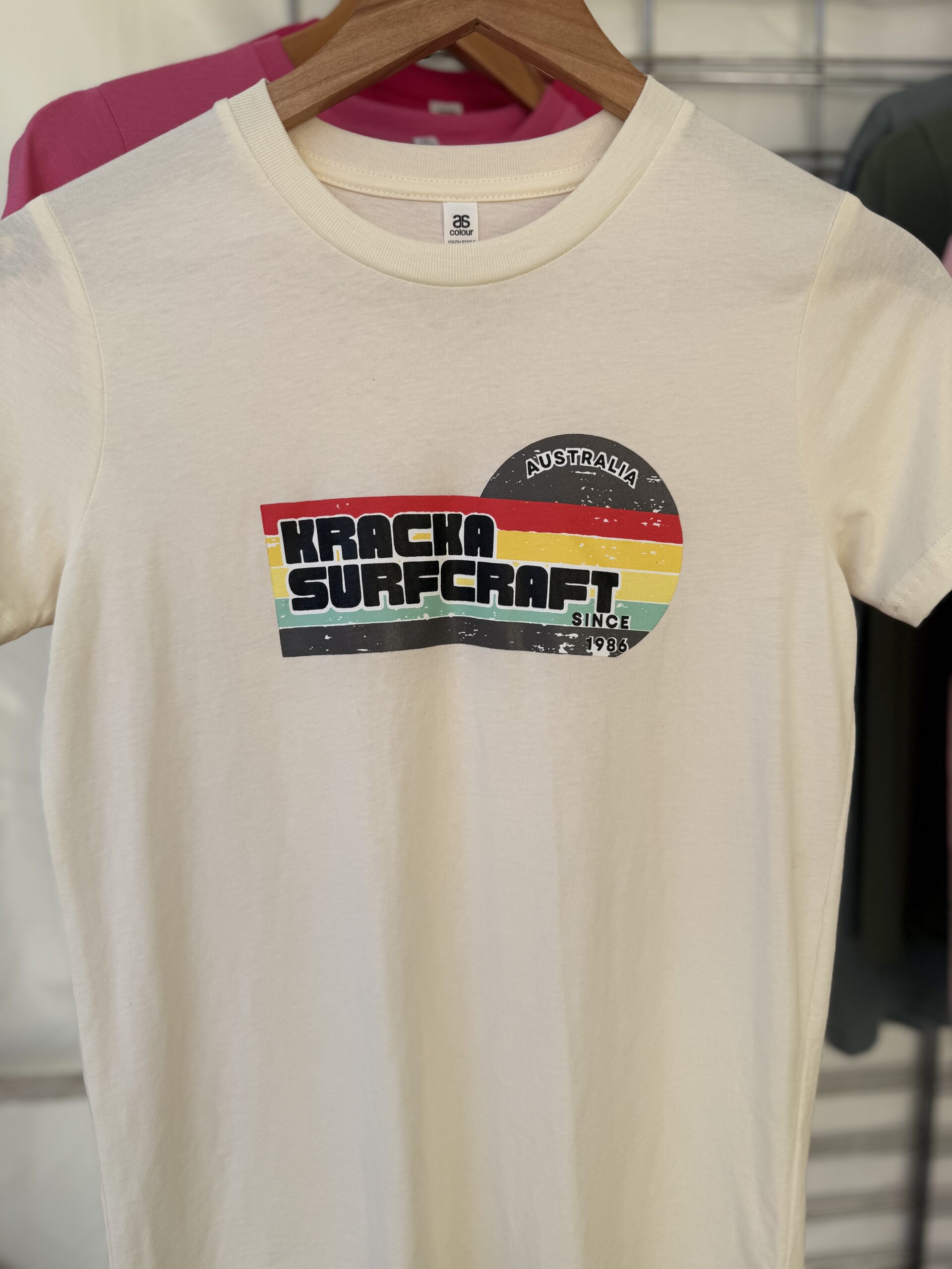 Retro Cream Kracka T-Shirt - Adult - Retro Cream Kracka T-Shirt - Adult