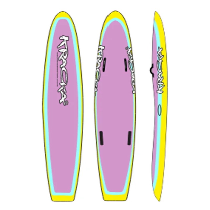 Rail Edge – Yellow/Mauve/Soft Aqua - Rail Edge – Yellow/Mauve/Soft Aqua